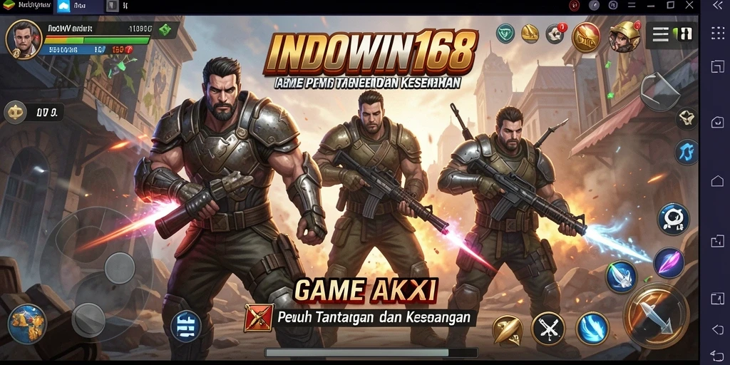 Tampilan gameplay seru dari INDOWIN168 yang penuh aksi.