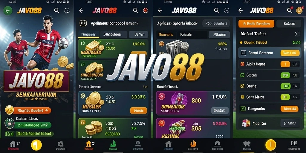 Tampilan menarik dari gameplay taruhan di JAVO88.