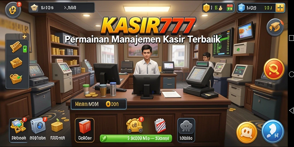 Gameplay seru dengan berbagai tantangan kasir yang menarik.