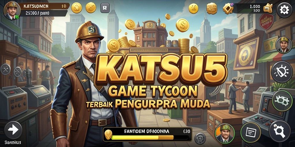 Tampilan gameplay <strong>KATSU5</strong> yang menarik dan interaktif.