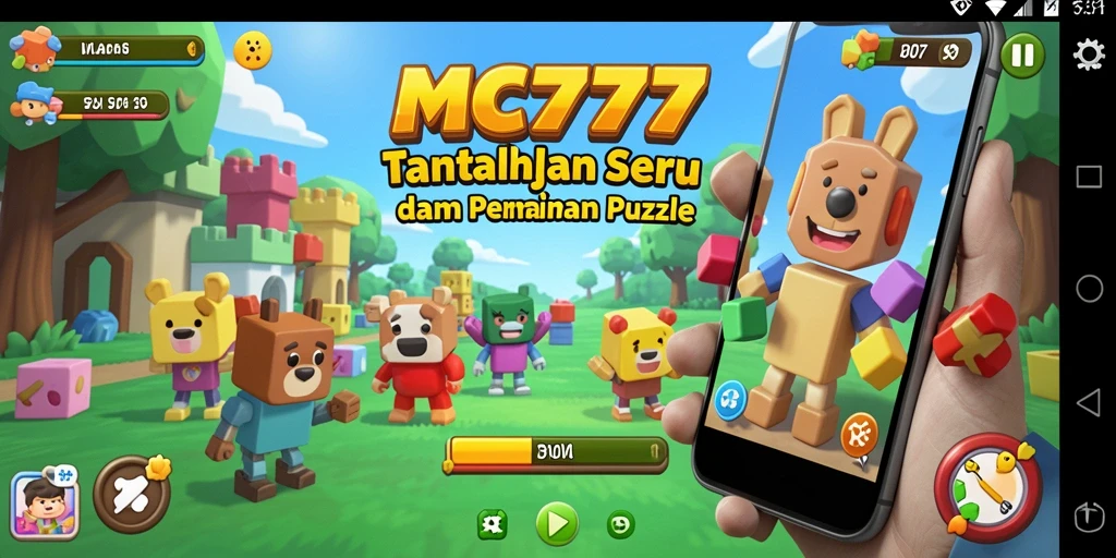 Tampilan gameplay seru dalam MC777 yang penuh strategi.