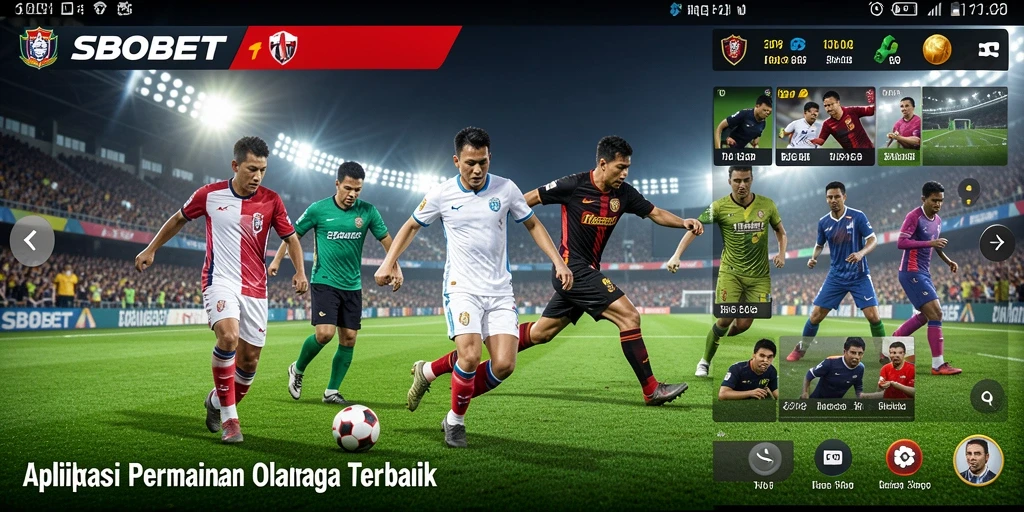 Screenshot SBOBET menampilkan antarmuka taruhan olahraga yang menarik dan interaktif.