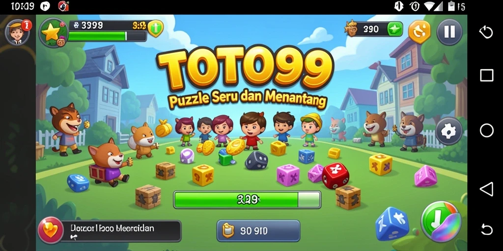 Tampilan gameplay TOTO99 yang menarik dan menantang.