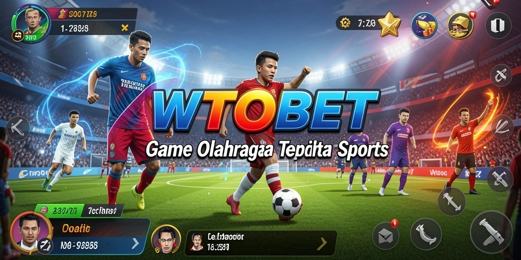 Tampilan screenshot dari gameplay olahraga yang mendebarkan di WTOBET.